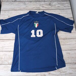 Vintage 2006 Italy Home Shirt Jersey  Fifa World Cup Germany Size Medium